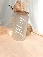 Load image into Gallery viewer, Personalize Bridal Glass Tumbler