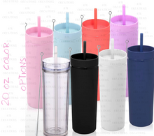 Load image into Gallery viewer, Personalized Acrylic Tumbler
