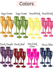 Load image into Gallery viewer, Acrylic Champagne Flute