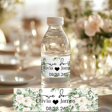 Load image into Gallery viewer, Personalized Wedding Water Bottle Label