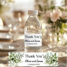 Load image into Gallery viewer, Greenery Water Bottle Labels