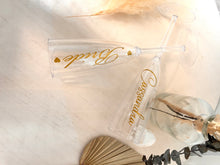 Load image into Gallery viewer, Personalize Plastic Champagne Flute