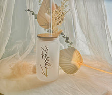 Load image into Gallery viewer, Personalize Bridal Glass Tumbler