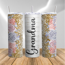 Load image into Gallery viewer, Grandma Floral Tumbler