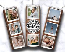 Load image into Gallery viewer, Dad Photo Tumbler