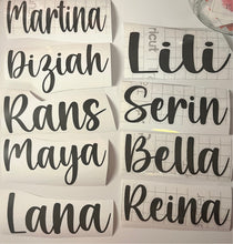 Load image into Gallery viewer, Personalized Vinyl Decal