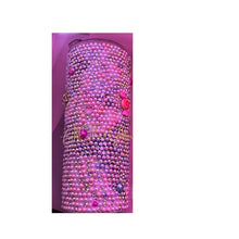 Load image into Gallery viewer, Pearl And Crystal Mix Tumbler, Bling Tumbler, Candy Dream Tumbler, Pearl Tumbler, Crystal Tumbler, Birthday Gift, Gift For Her, Fun Tumbler