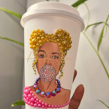 Load image into Gallery viewer, Bling Out Girl Coffee Tumbler