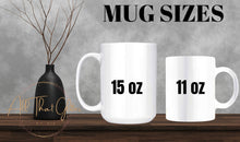 Load image into Gallery viewer, Personalised Name Mug / Bridal Party Gift / Name Mug / Coffee Mug / Floral Name Mug