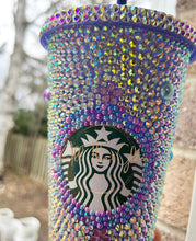 Load image into Gallery viewer, Starbucks Bling Tumbler, Rhinestone Tumbler