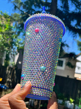 Load image into Gallery viewer, Starbucks Bling Tumbler, Rhinestone Tumbler
