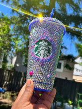 Load image into Gallery viewer, Starbucks Bling Tumbler, Rhinestone Tumbler