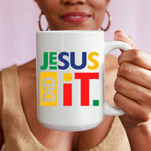 Load image into Gallery viewer, Jesus Did It Mug