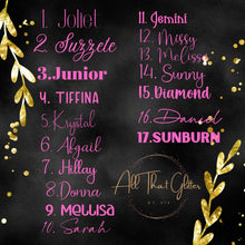 Load image into Gallery viewer, Personalised initial Name Wine Tumbler, Personalised Wedding Party Gift, Maid Of Honor