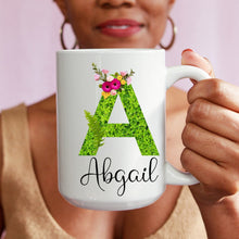 Load image into Gallery viewer, Personalised Initial Mug | Letter A Mug | Birthday Gift