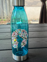 Load image into Gallery viewer, Water Bottle With Afro Bling Out, Gift Idea, Custom Water Bottle