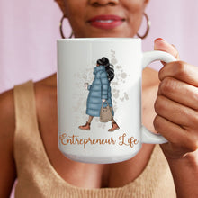 Load image into Gallery viewer, Personalised Mug / Black Girl Magic / African American Gift / Black Entrepreneur Life, Gift For Her