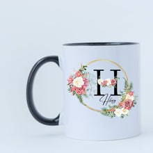 Load image into Gallery viewer, Personalised Mug | Golden Initial Name Mug | Gift For Friends | Bridesmaids Gifts | Mothers Day Gift | Birthday Gift