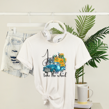 Load image into Gallery viewer, Jesus Take The Wheel T-Shirt