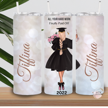 Load image into Gallery viewer, Personalized Graduation Tumbler