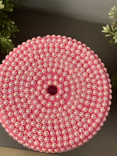 Load image into Gallery viewer, Pink Pearl Covered Tumbler