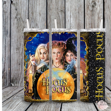 Load image into Gallery viewer, Hocus Pocus Halloween Tumbler
