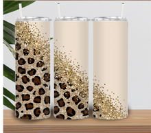 Load image into Gallery viewer, Personalized Leopard Tumblers