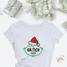 Load image into Gallery viewer, Resting Grinch Face T-Shirts