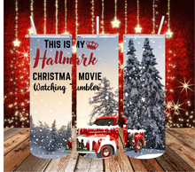 Load image into Gallery viewer, This Is My Hallmark Christmas Movie Watching Tumblers