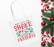 Load image into Gallery viewer, Christmas Tote Bags