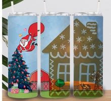 Load image into Gallery viewer, Flying Santa Tumbler