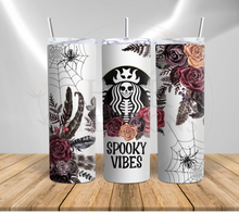 Load image into Gallery viewer, Spooky Vibes Tumbler