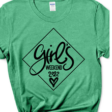 Load image into Gallery viewer, Personalized Girls Weekend T-Shirt