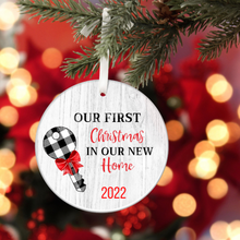 Load image into Gallery viewer, Our First Christmas In Our New Home Ornament