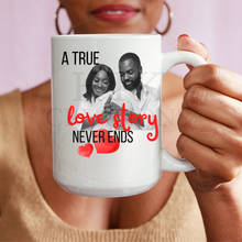 Load image into Gallery viewer, Personalized Valentine’s Photo Mug