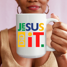 Load image into Gallery viewer, Jesus Did It Mug