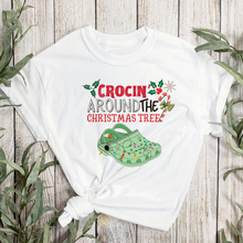 Load image into Gallery viewer, Crocin’ Around The Christmas Tree T-Shirt