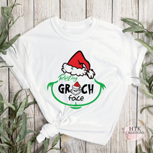 Load image into Gallery viewer, Resting Grinch Face T-Shirt