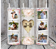 Load image into Gallery viewer, Floral Picture Tumbler