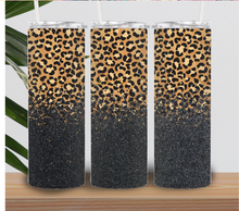 Load image into Gallery viewer, Personalized Leopard Tumblers