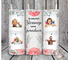 Load image into Gallery viewer, Grandma Picture Tumbler