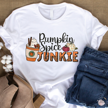 Load image into Gallery viewer, Pumpkin Spice Junkie Shirt