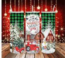 Load image into Gallery viewer, It’s The Most Wonderful Time Of The Year Tumbler