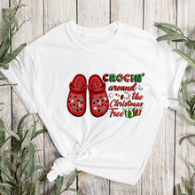 Load image into Gallery viewer, Crocin’ Around The Christmas Tree T-Shirt