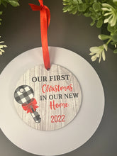 Load image into Gallery viewer, Our First Christmas In Our New Home Ornament
