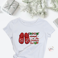 Load image into Gallery viewer, Crocin’ Around The Christmas Tree T-Shirt