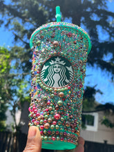 Load image into Gallery viewer, Starbucks Bling Tumbler