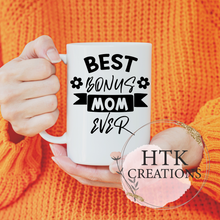 Load image into Gallery viewer, Bonus Mom Mugs - Variety Of Designs
