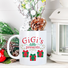 Load image into Gallery viewer, Personalized Grandma and Mom Christmas Mugs