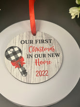 Load image into Gallery viewer, Our First Christmas In Our New Home Ornament